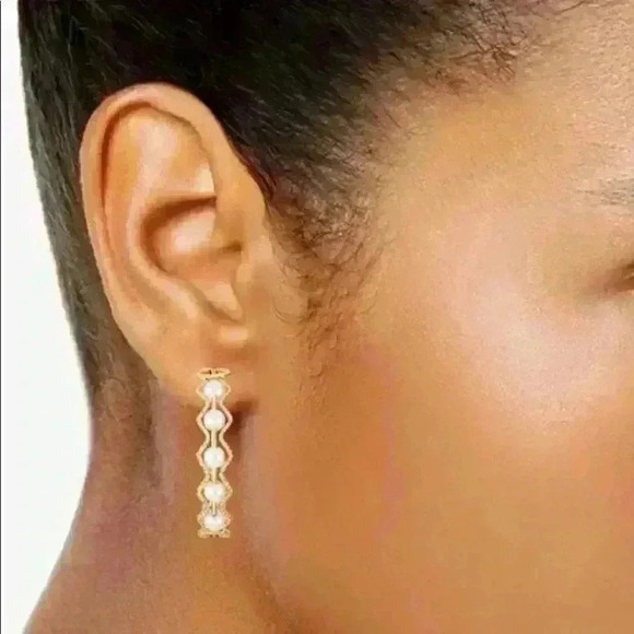 Alfani C Pearl Earrings - Picture 2 of 2